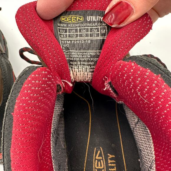 Keen Men's Pittsburgh Mid Steel Toe Leather Boots Size 11D - Picture 10 of 10